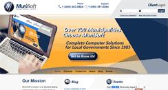 Desktop Screenshot of munisoft.ca